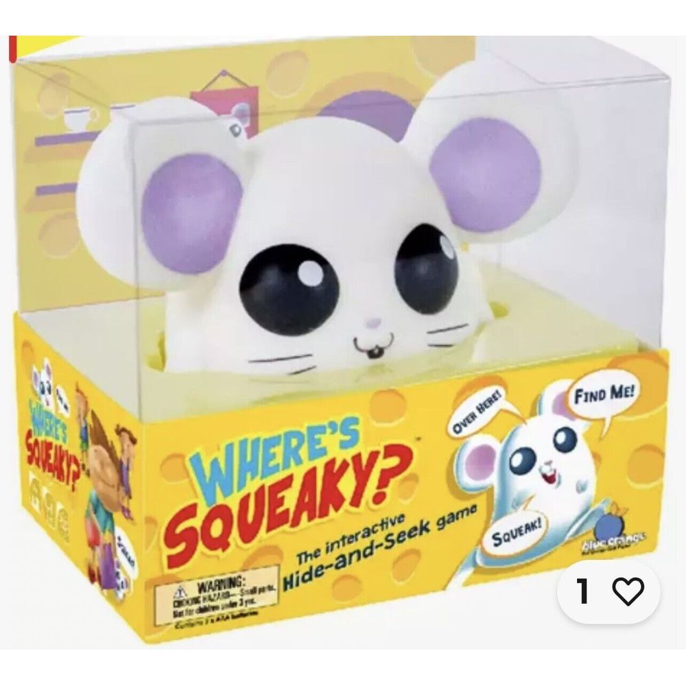 Where's Squeaky? By Blue Orange‎ Games Children Family Hide And Seek Game
